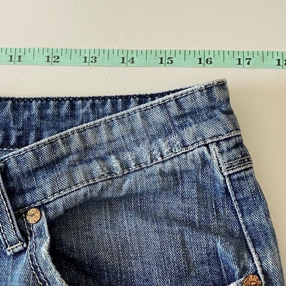 BOOTHEEL TRADING CO - SHERYL CROW - SIZE 12 - CROP JEANS - BOYFRIEND B21 - Picture 9 of 13